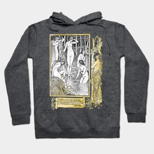 Diana & The Nymphs Bathing - The Faerie Queen Hoodie